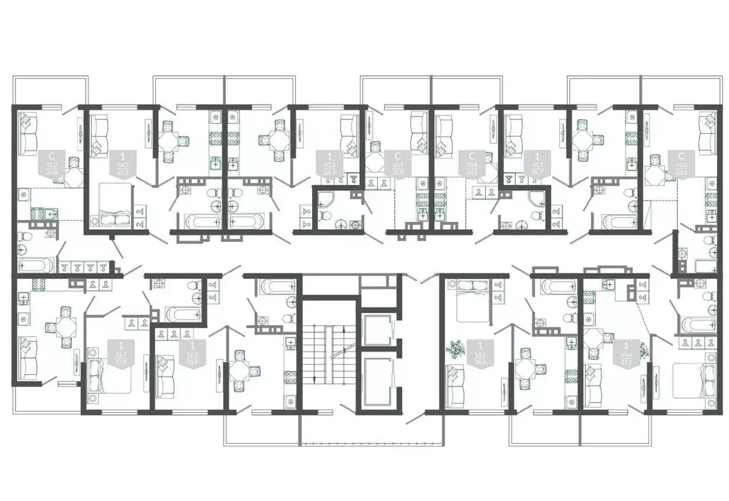 1-к кв. Краснодарский край, Сочи ул. Искры, 66/9к6 (36.6 м) - Фото 1