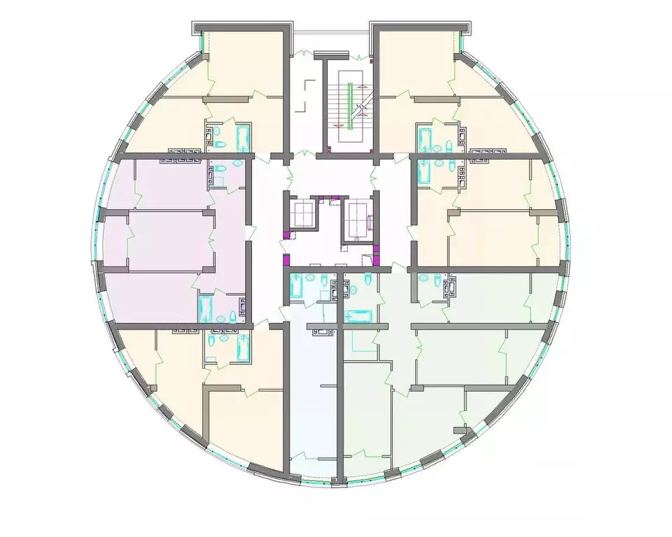1-к кв. Северная Осетия, Владикавказ 18-й мкр,  (51.06 м) - Фото 2