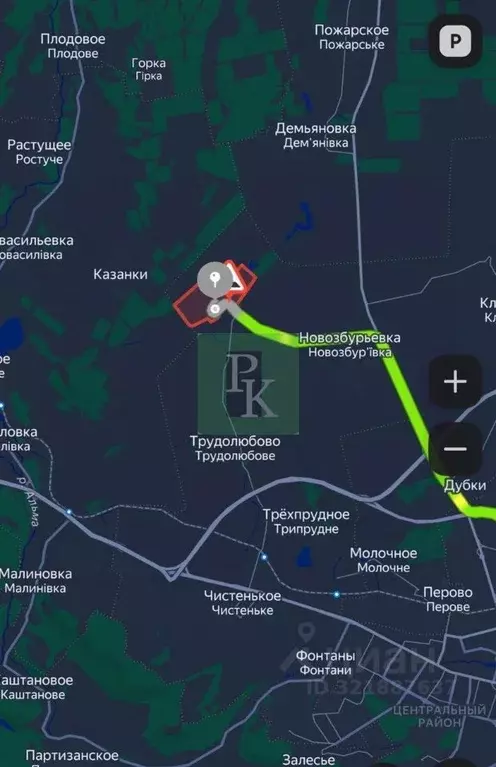 Участок в Крым, Симферопольский район, с. Мирное  (6.0 сот.) - Фото 2