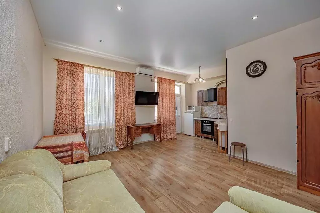 Студия Севастополь ул. Пляж Омега, 4-10 (30.5 м) - Фото 2