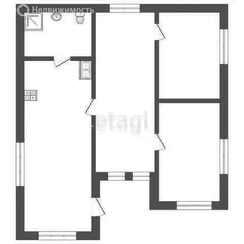 Дом в Троицк, Крестьянская улица (60.3 м) - Фото 1
