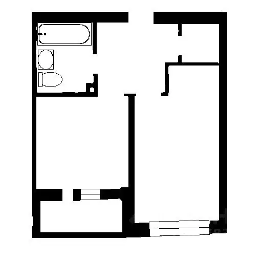 1-к кв. Татарстан, Казань ул. Павлюхина, 128 (38.0 м) - Фото 2