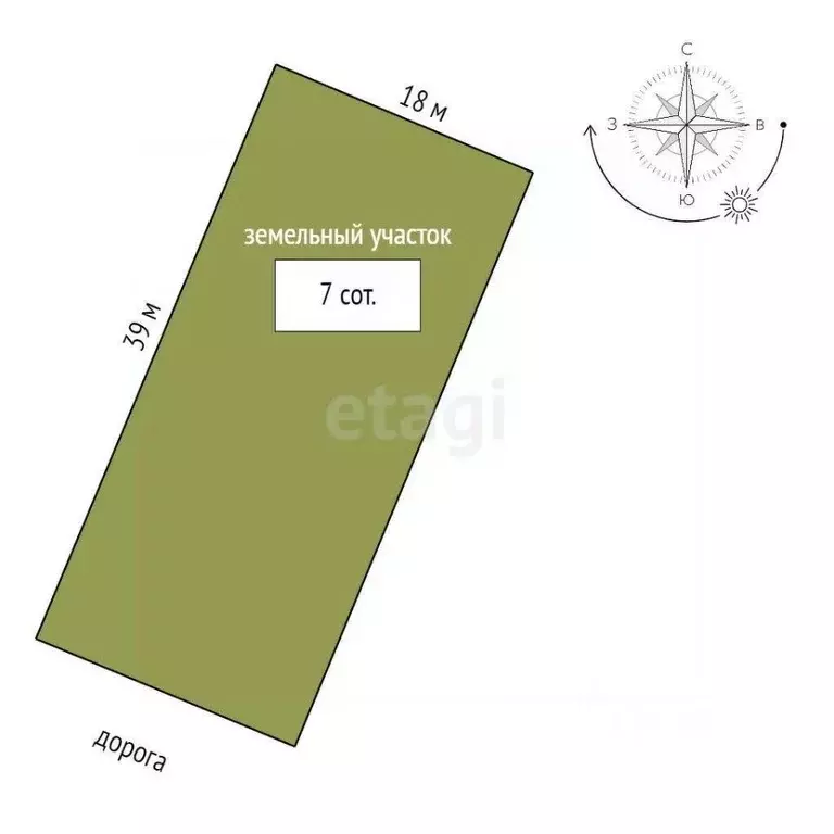 Участок в Крым, Ленинский район, Семисотское с/пос, с. Каменское ул. ... - Фото 2