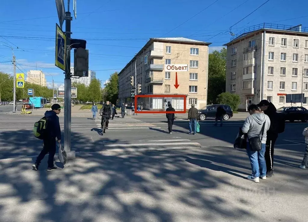 Торговая площадь в Санкт-Петербург ул. Орджоникидзе, 15 (64 м) - Фото 2