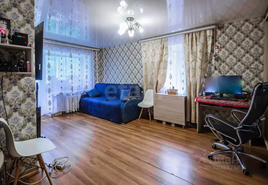 1-к кв. Вологодская область, Вологда ул. Космонавта Беляева, 24 (29.5 ... - Фото 0