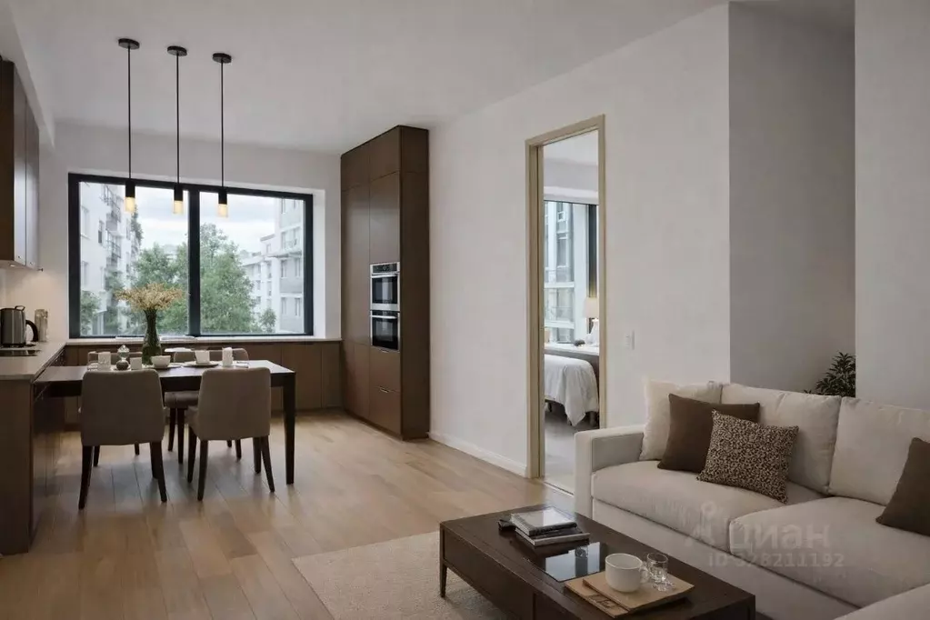 3-к кв. Москва ул. 1-я Ямского Поля, 1к1 (75.5 м) - Фото 1