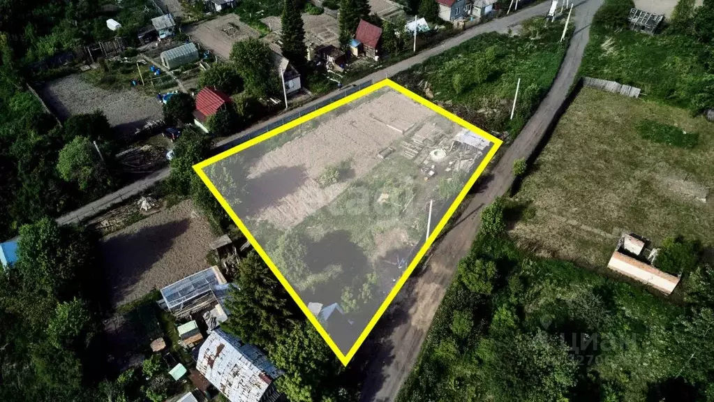 Участок в Томская область, Томск пос. Светлый, Бекон садовое ... - Фото 2