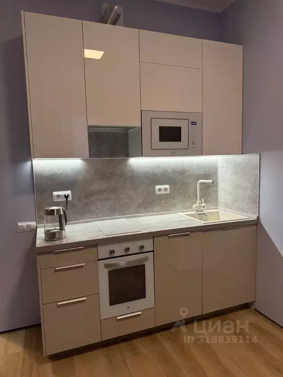 Студия Санкт-Петербург Благодатная ул., 50 (25.0 м) - Фото 0