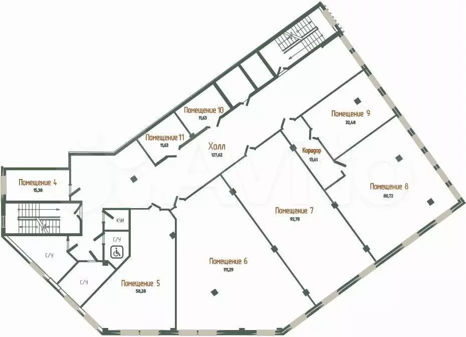 Продам помещение свободного назначения, 15.1 м - Фото 1