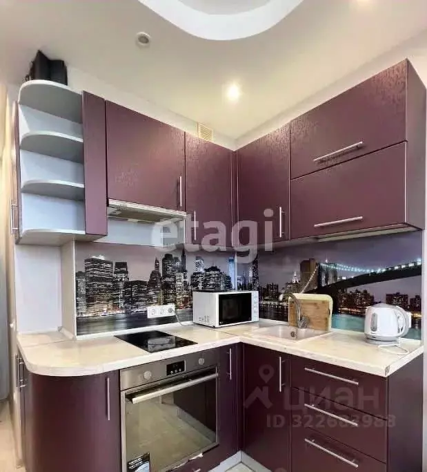 Студия Новосибирская область, Новосибирск ул. Крылова, 34 (28.8 м) - Фото 2