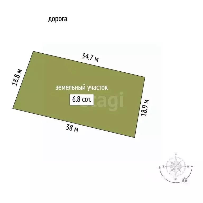 Участок в Крым, Феодосия муниципальный округ, Щебетовка пгт ул. ... - Фото 2