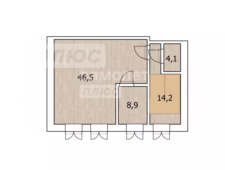 Офис (107.8 м) - Фото 2