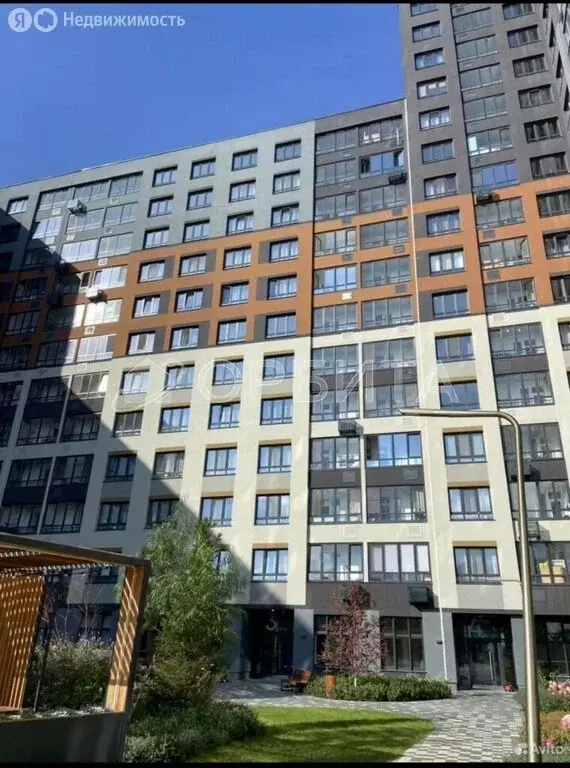 3-комнатная квартира: Тюмень, микрорайон Зарека, улица Лермонтова, 8А ... - Фото 1