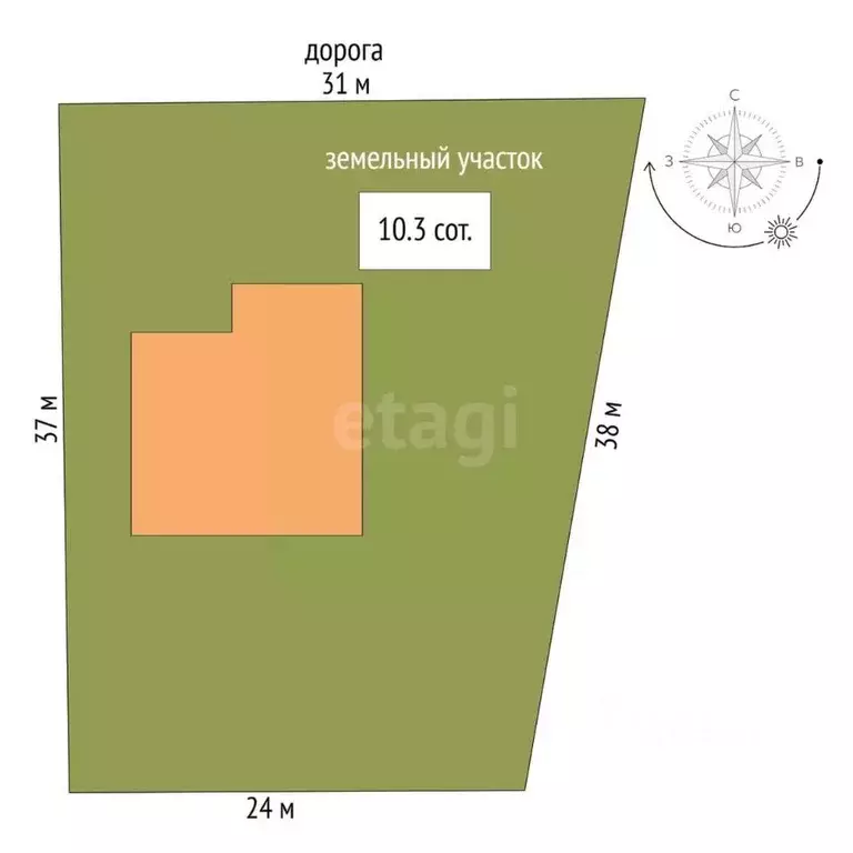 Дом в Тюменская область, Тюмень Зеленые Аллеи жилой квартал,  (118 м) - Фото 1