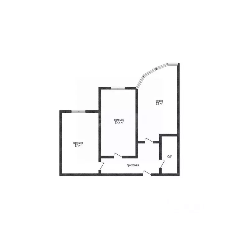2-к кв. Краснодарский край, Краснодар ул. Героев-Разведчиков, 12/1к1 ... - Фото 1