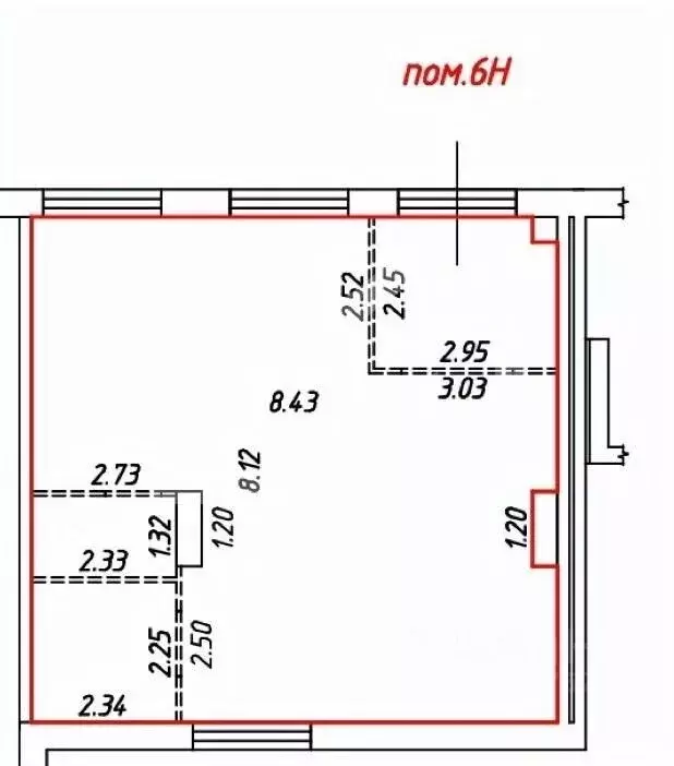 Торговая площадь в Москва ул. Николая Озерова, 8к1 (67 м) - Фото 2