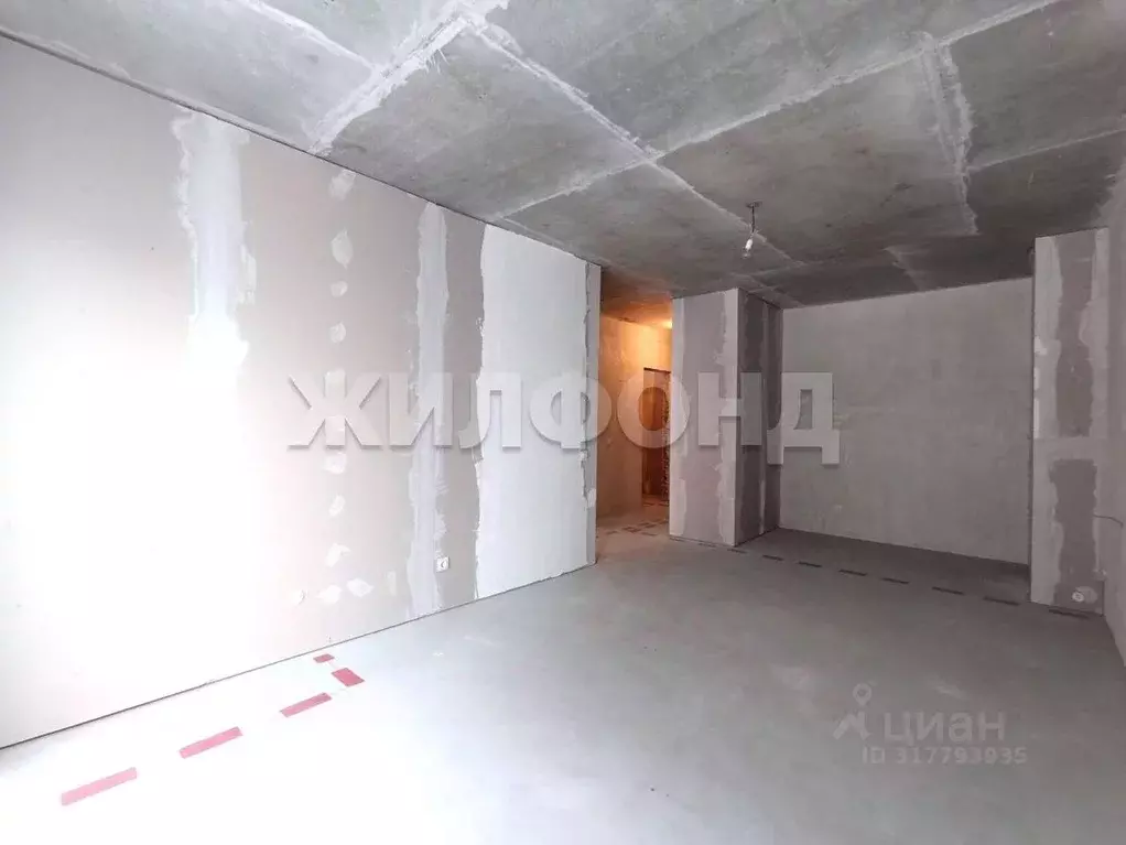 1-к кв. Новосибирская область, Новосибирск ул. Никитина, 10к1 (50.8 м) - Фото 1
