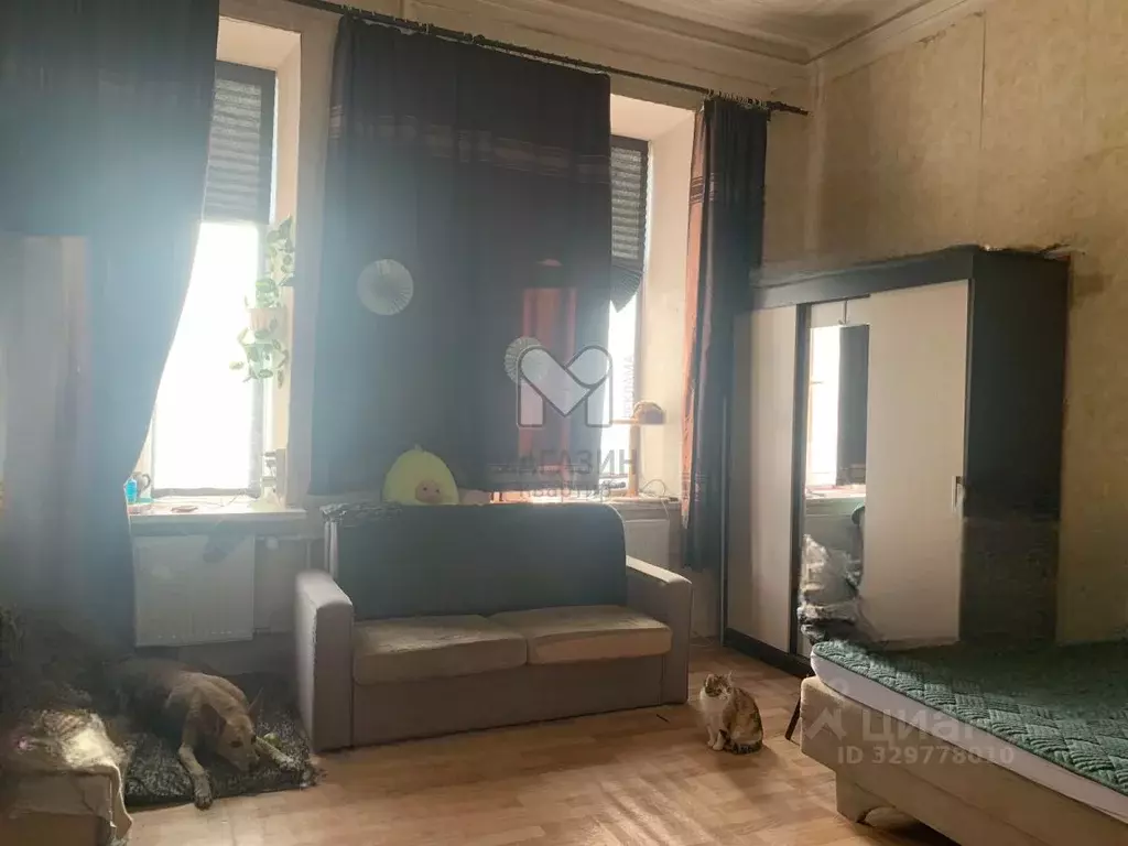 Комната Санкт-Петербург Кадетская линия, 31/22 (27.0 м) - Фото 1
