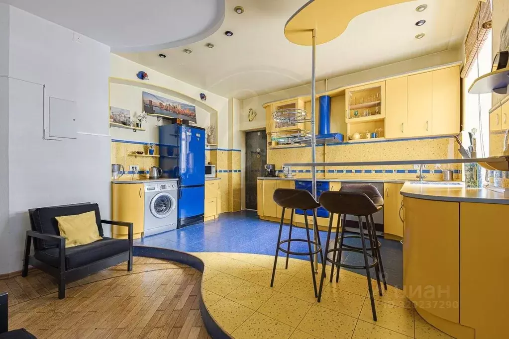 3-к кв. Москва 1-я Брестская ул., 36 (125.7 м) - Фото 2