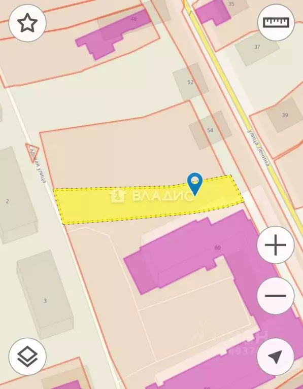 Участок в Калужская область, Боровск ул. Ленина, 54 (6.51 сот.) - Фото 2