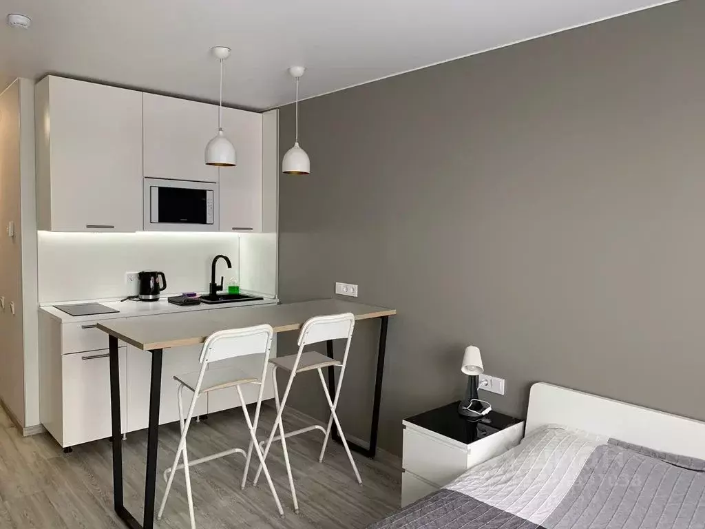 Студия Санкт-Петербург ул. Салова, 61 (24.0 м) - Фото 1