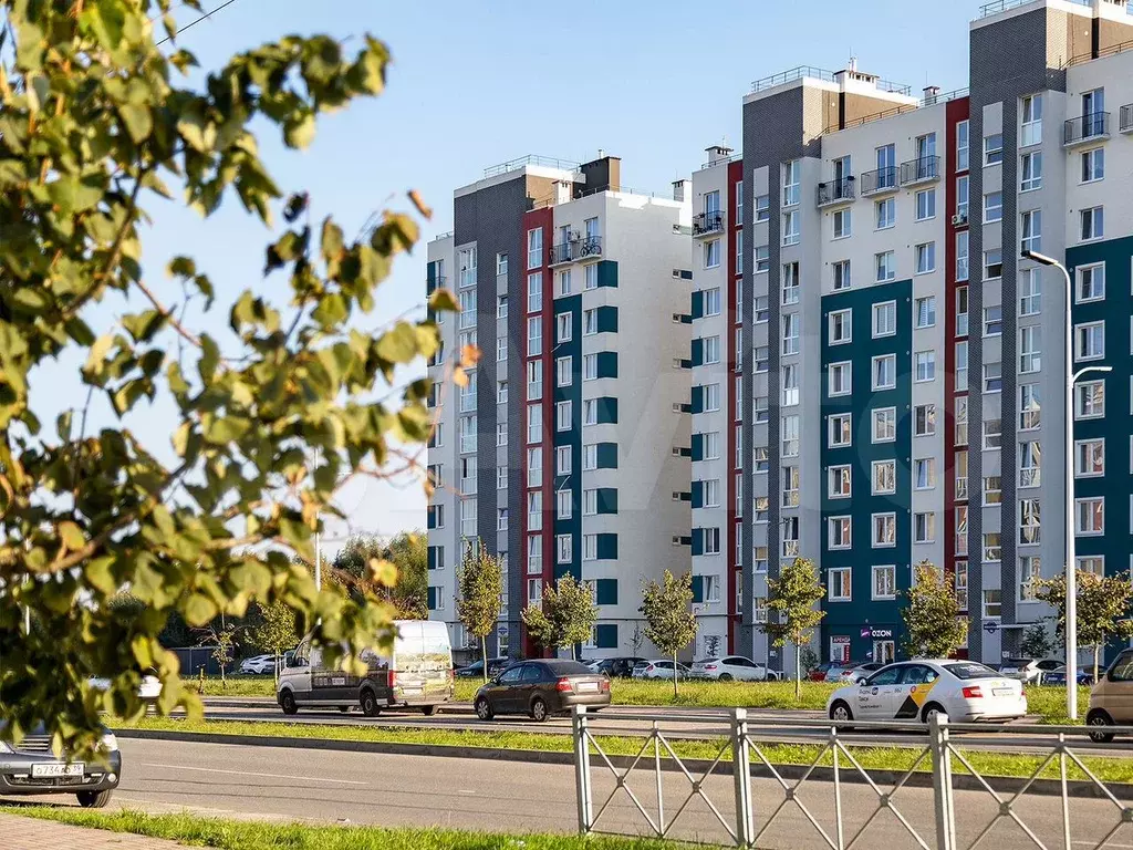 1-к. квартира, 40 м, 2/9 эт. - Фото 0