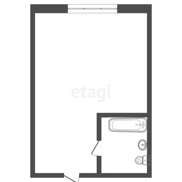 Комната Томская область, Томск ул. Ивана Черных, 123 (17.5 м) - Фото 2