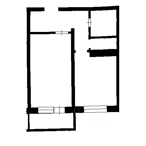 1-к кв. Ленинградская область, Мурино Всеволожский район, ул. ... - Фото 2