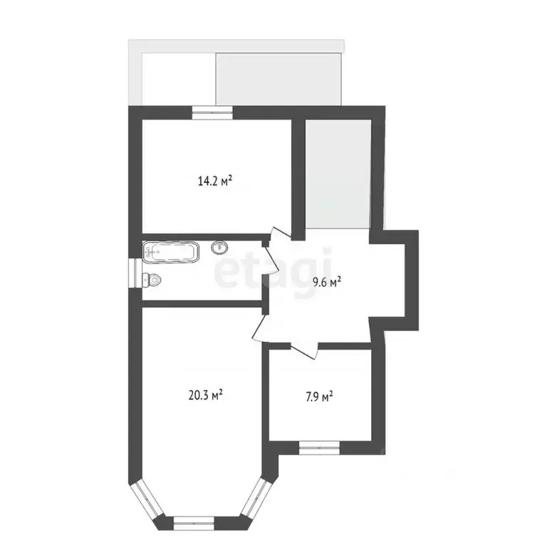 Дом в Воронежская область, Воронеж ул. Сомовская, 20Б (180 м) - Фото 2
