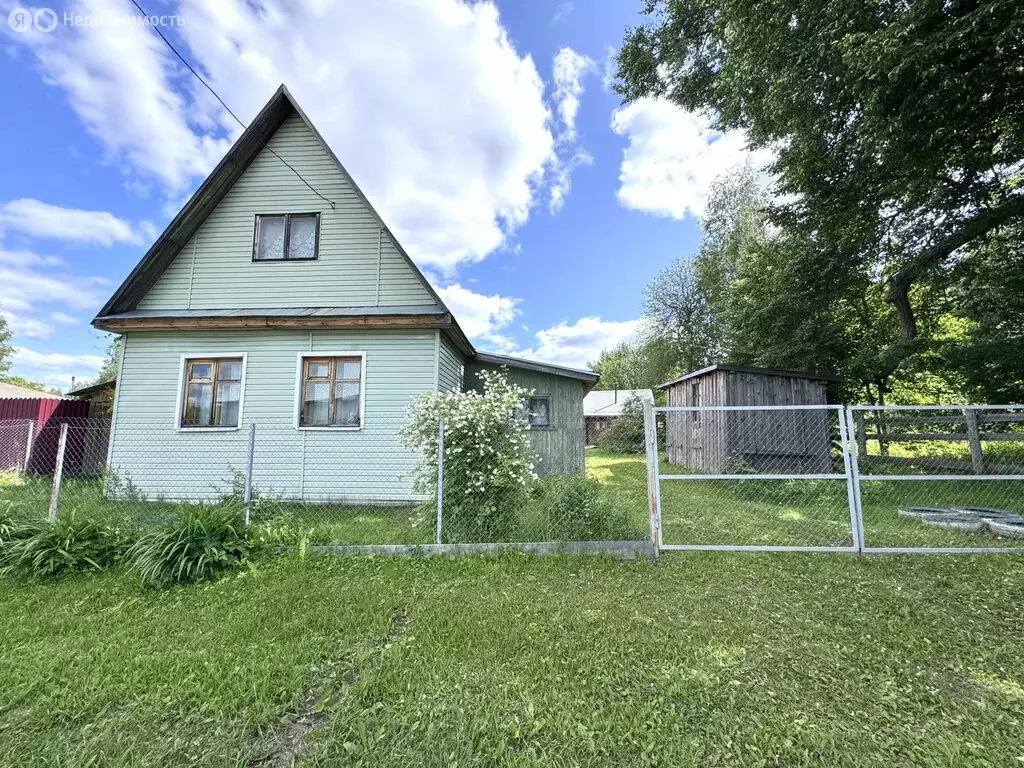 Дом в Медянское сельское поселение, деревня Лаптевы, 24 (60 м) - Фото 1