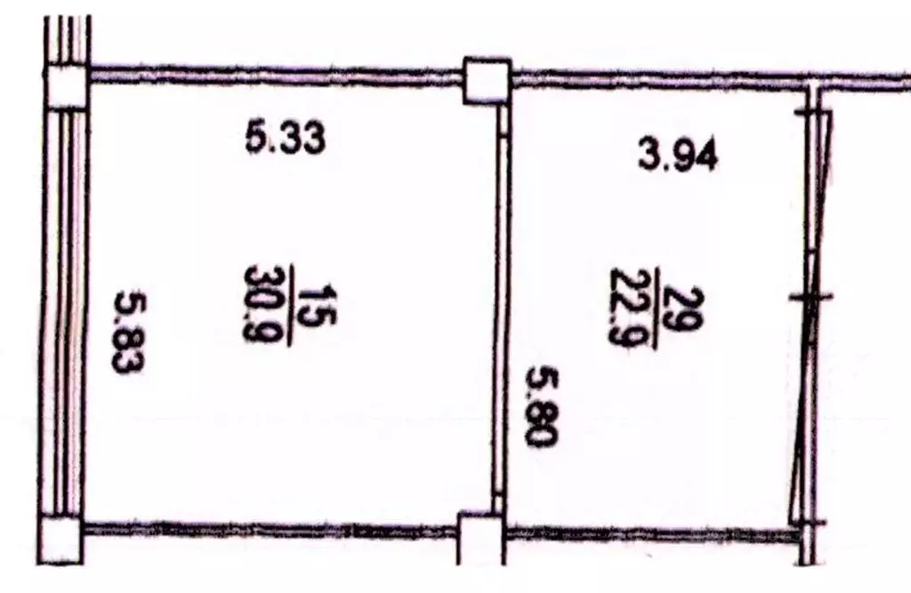 Помещение свободного назначения в Москва Рязанский просп., 32К3 (54 м) - Фото 2