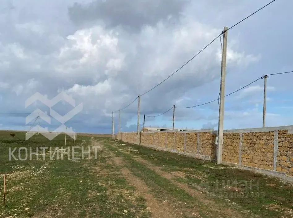 Участок в Крым, Черноморский район, Оленевское с/пос, с. Оленевка ... - Фото 1