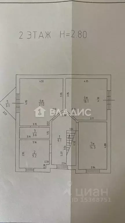 Дом в Калининградская область, Гурьевский муниципальный округ, пос. ... - Фото 2