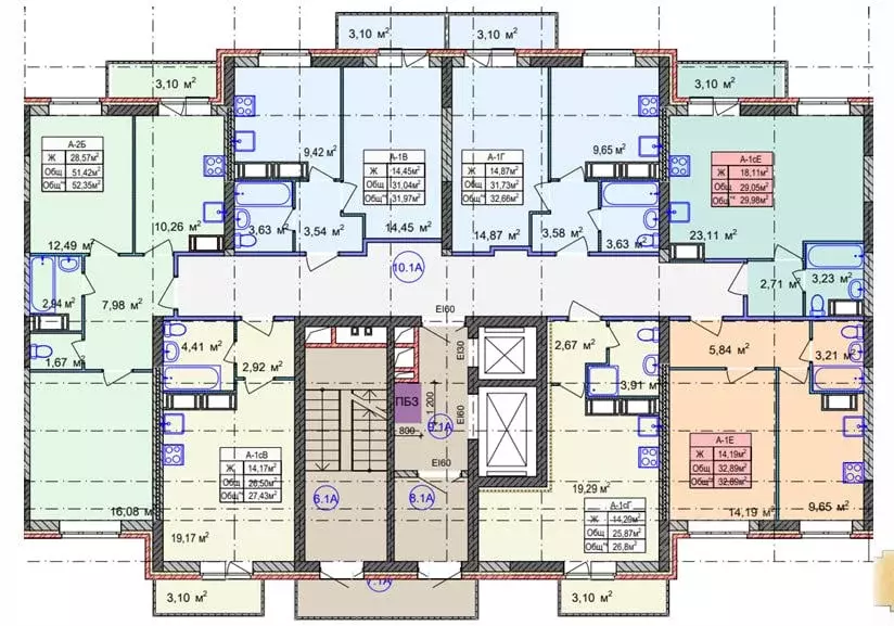 2-к кв. Ярославская область, Ярославль ул. Строителей, 16к3 (52.35 м) - Фото 2