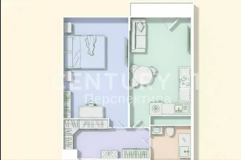 1-комнатная квартира: Балашиха, улица Яганова, 3 (32 м) - Фото 2