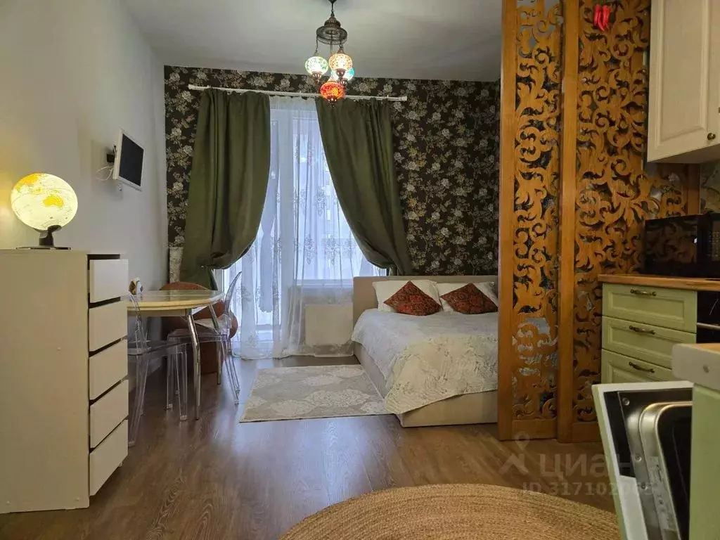 Студия Санкт-Петербург ул. Дыбенко, 8к3 (28.0 м) - Фото 0