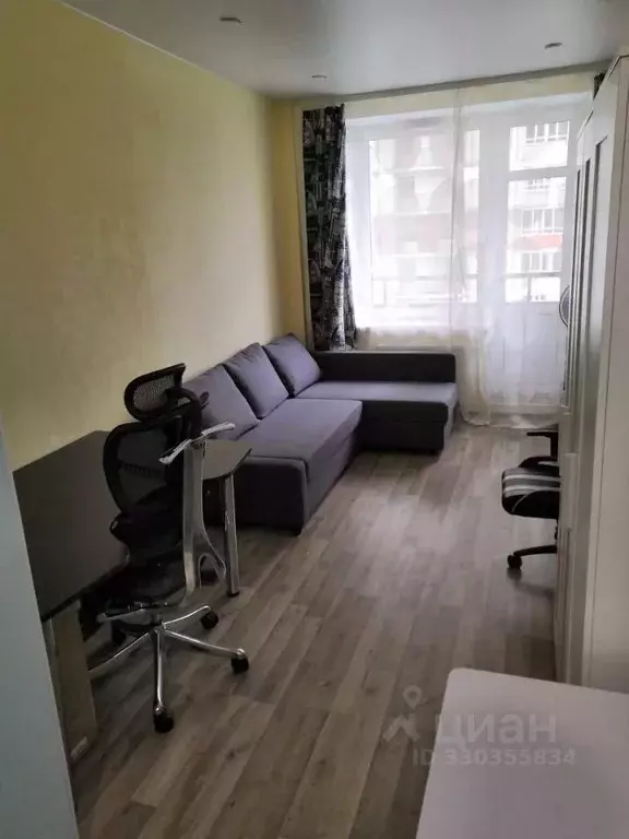 Студия Санкт-Петербург ул. Орджоникидзе, 52 (25.0 м) - Фото 1