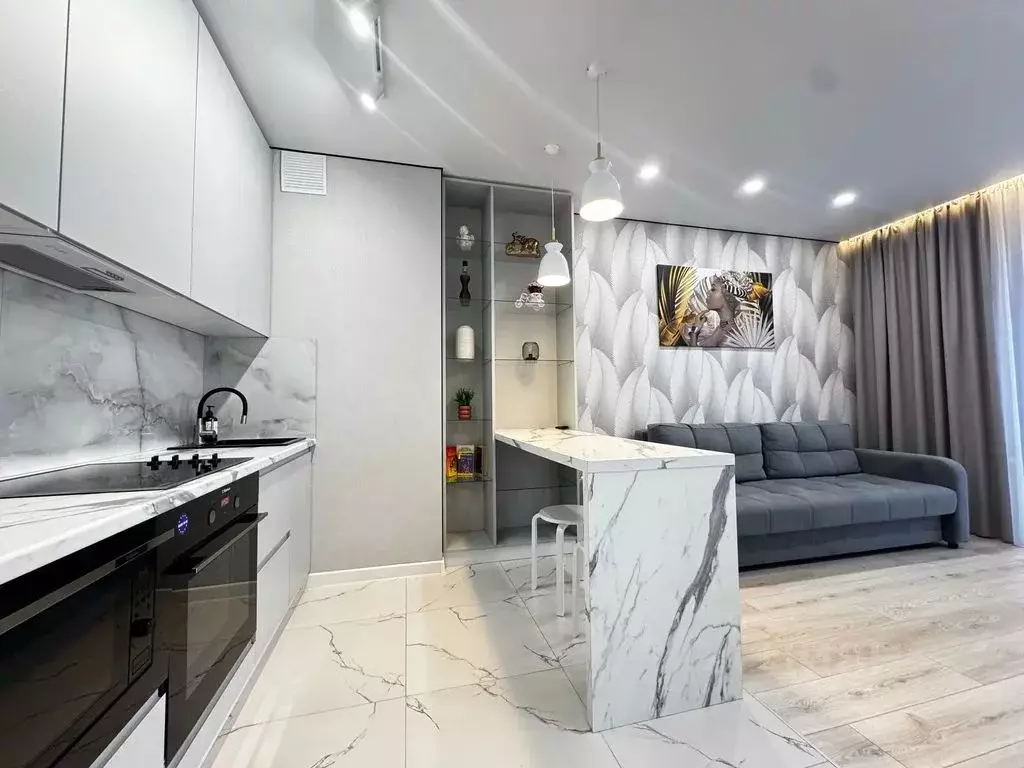 1-к кв. Татарстан, Казань ул. Рашида Нежметдинова, 11к2 (35.0 м) - Фото 0