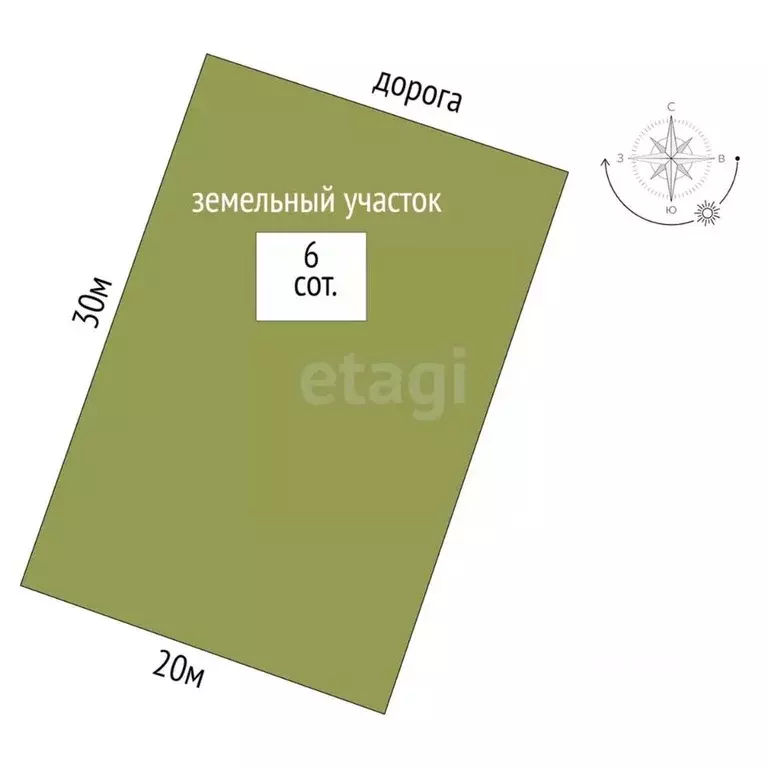 Участок в Ростовская область, Азовский район, Елизаветинское с/пос, ... - Фото 2