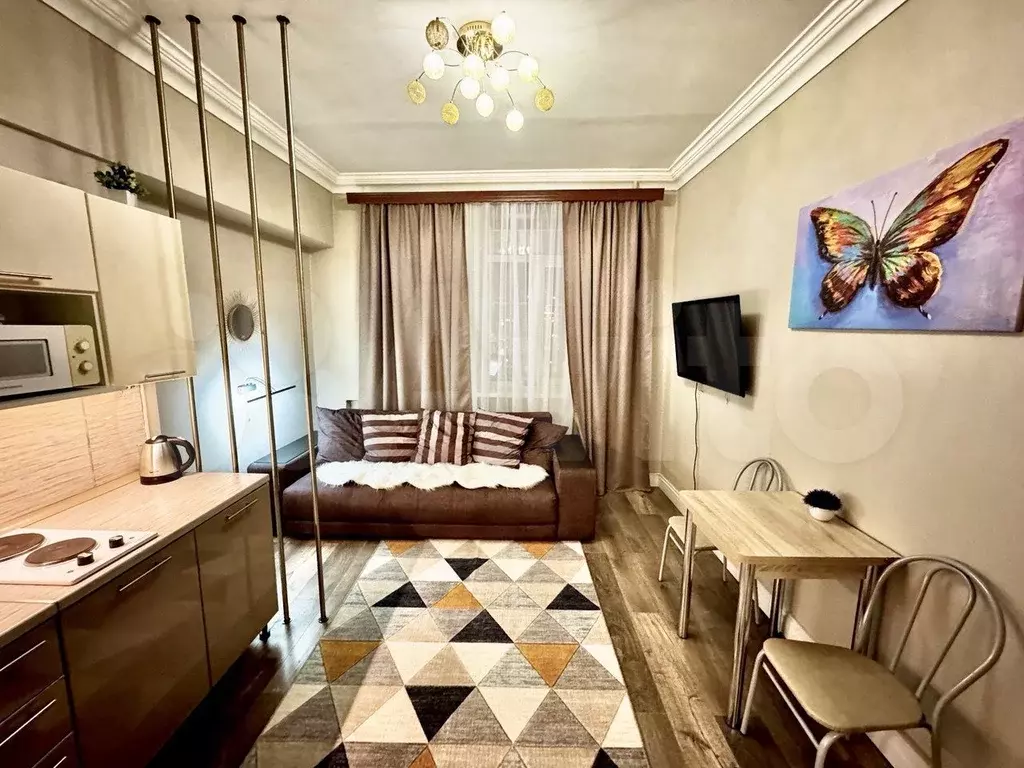 Апартаменты-студия, 19 м, 2/6 эт. - Фото 0
