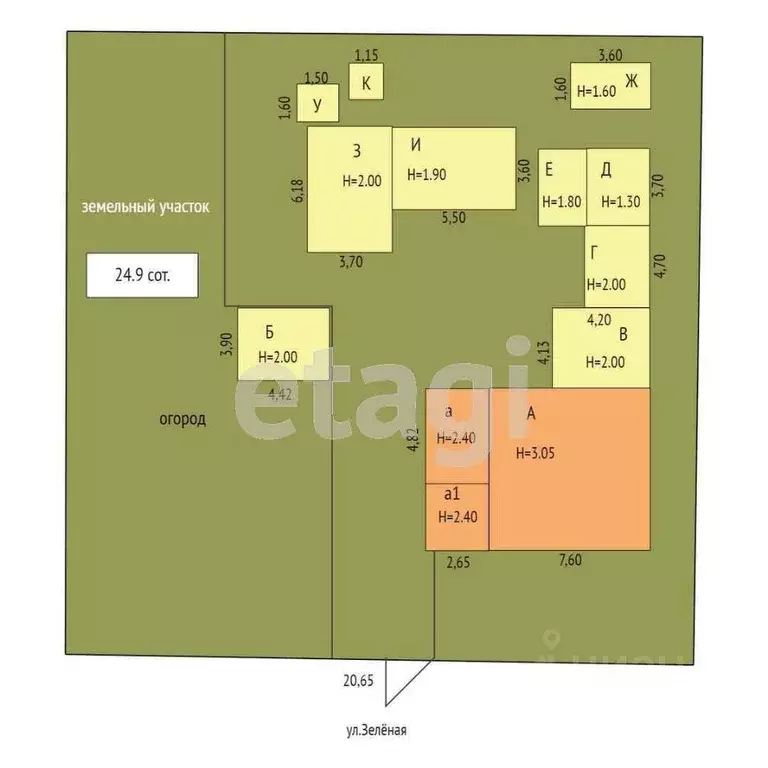 Дом в Крым, Черноморский район, Окуневское с/пос, с. Марьино ул. ... - Фото 2