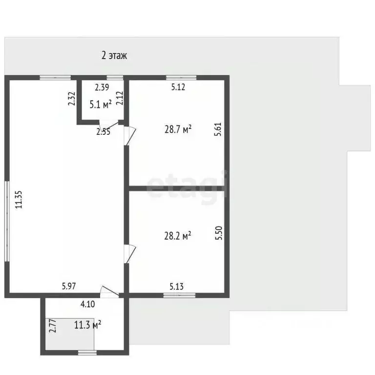Дом в Севастополь ул. Василия Шукшина, 65 (409 м) - Фото 2
