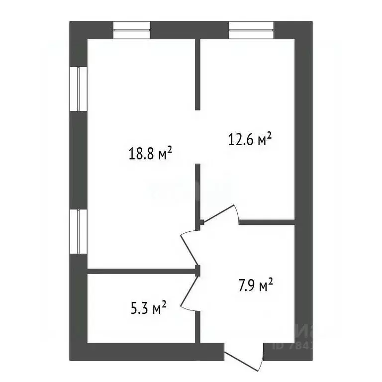 1-к кв. Калужская область, Белоусово Жуковский район, Строительная ... - Фото 2