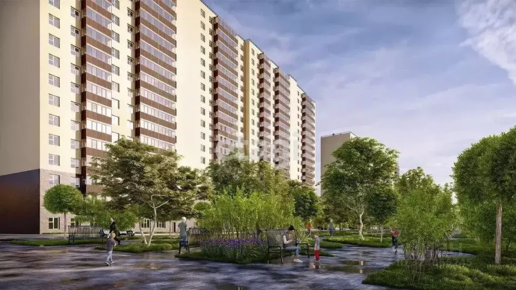 1-к кв. Красноярский край, Красноярск Соколовская ул., к2.1 (36.5 м) - Фото 1