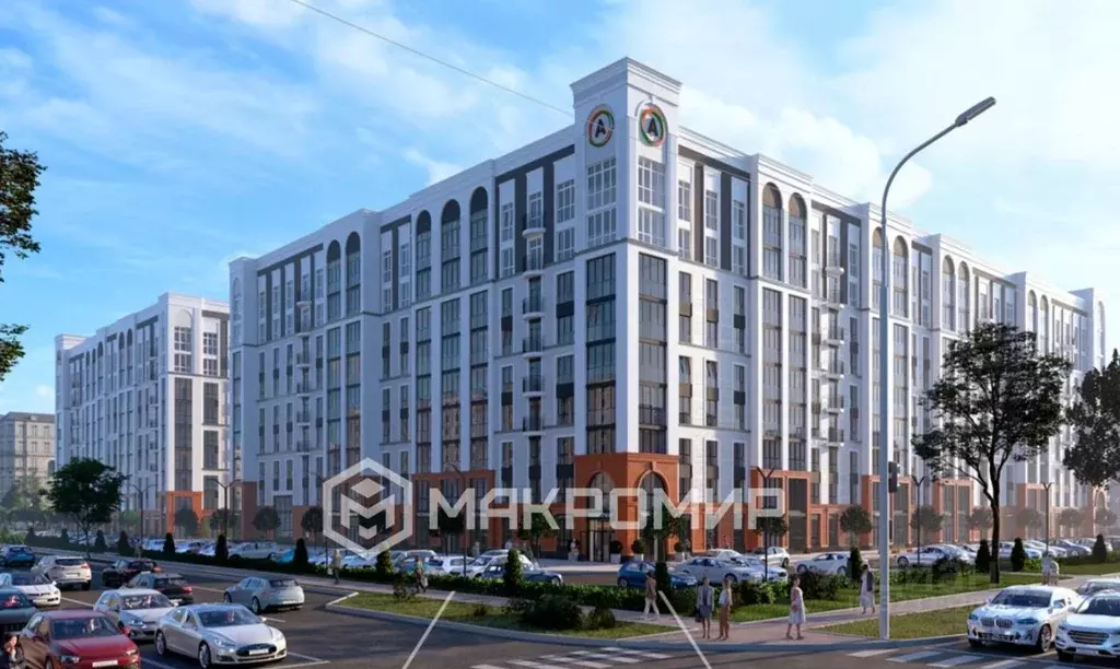 1-к кв. Брянская область, Брянск ул. Николая Амосова, 2 (50.25 м) - Фото 0