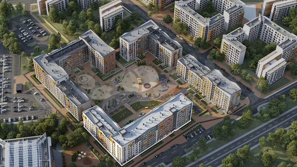 2-к. квартира, 58,9 м, 6/8 эт. - Фото 1