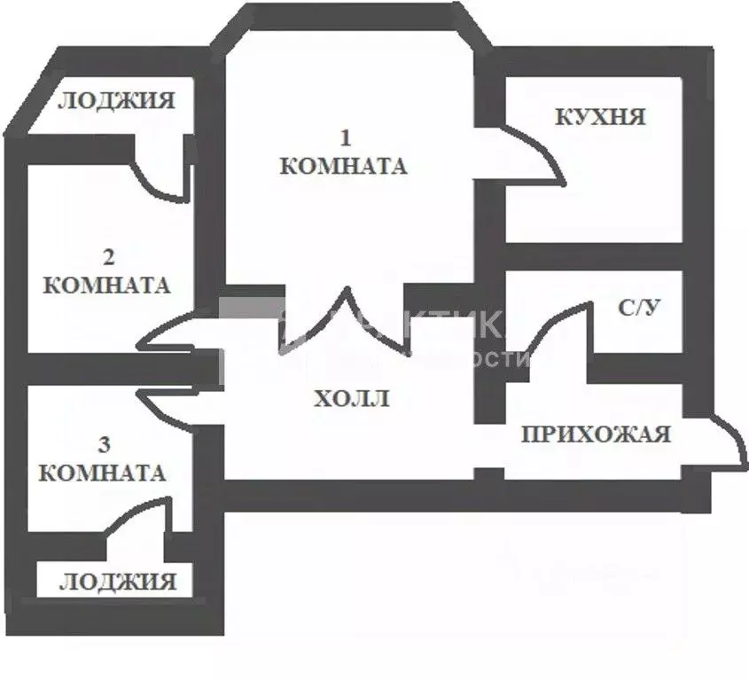 3-к кв. Москва, Москва, Московский г. ул. Радужная, 6 (82.0 м) - Фото 2