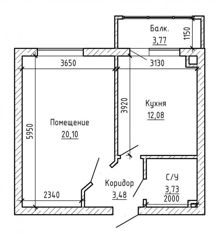 1-к кв. Кабардино-Балкария, Нальчик Московская ул. (44.0 м) - Фото 2