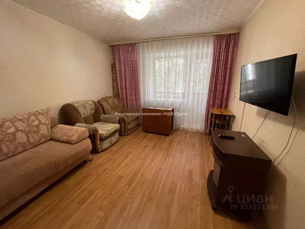 2-к кв. Хабаровский край, Хабаровск Имени Горького мкр, ул. Гагарина, ... - Фото 1