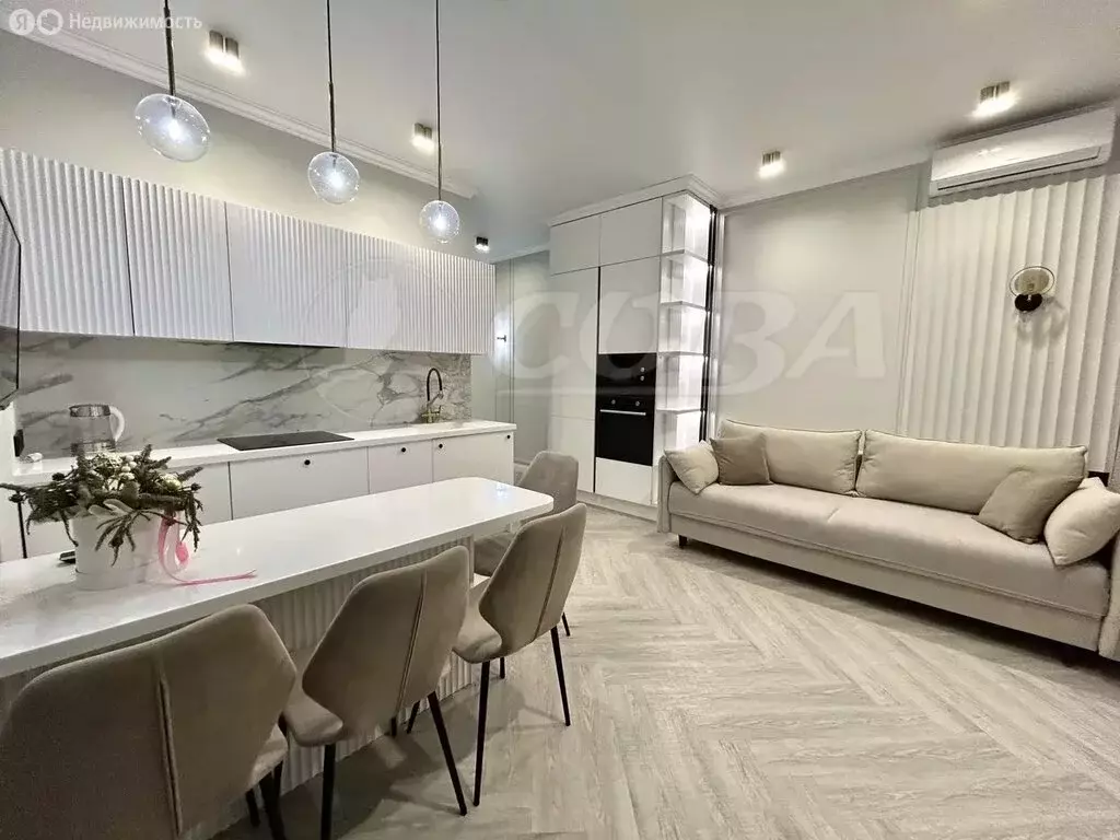 Квартира-студия: Тюмень, улица Сакко, 24 (41.2 м) - Фото 2